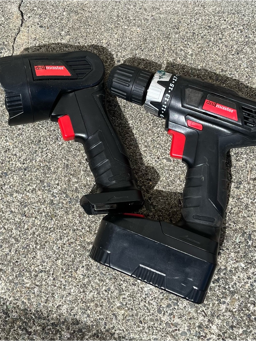 Drill Master Cordless Drill & Flashlight
